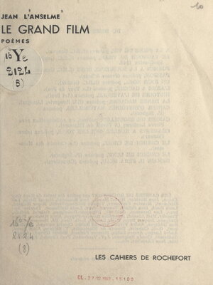 cover image of Le grand film